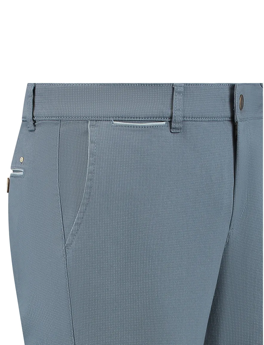 North84 Luxury Comfort Chino blauw
