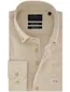 Overhemd Portofino Regular fit beige gemeleerd
