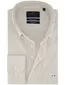 Overhemd Portofino Regular fit beige met strepen