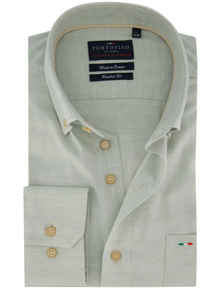 Portofino overhemd mintgroen