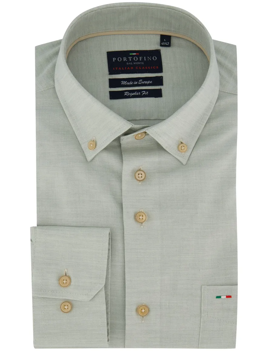 Portofino overhemd mintgroen