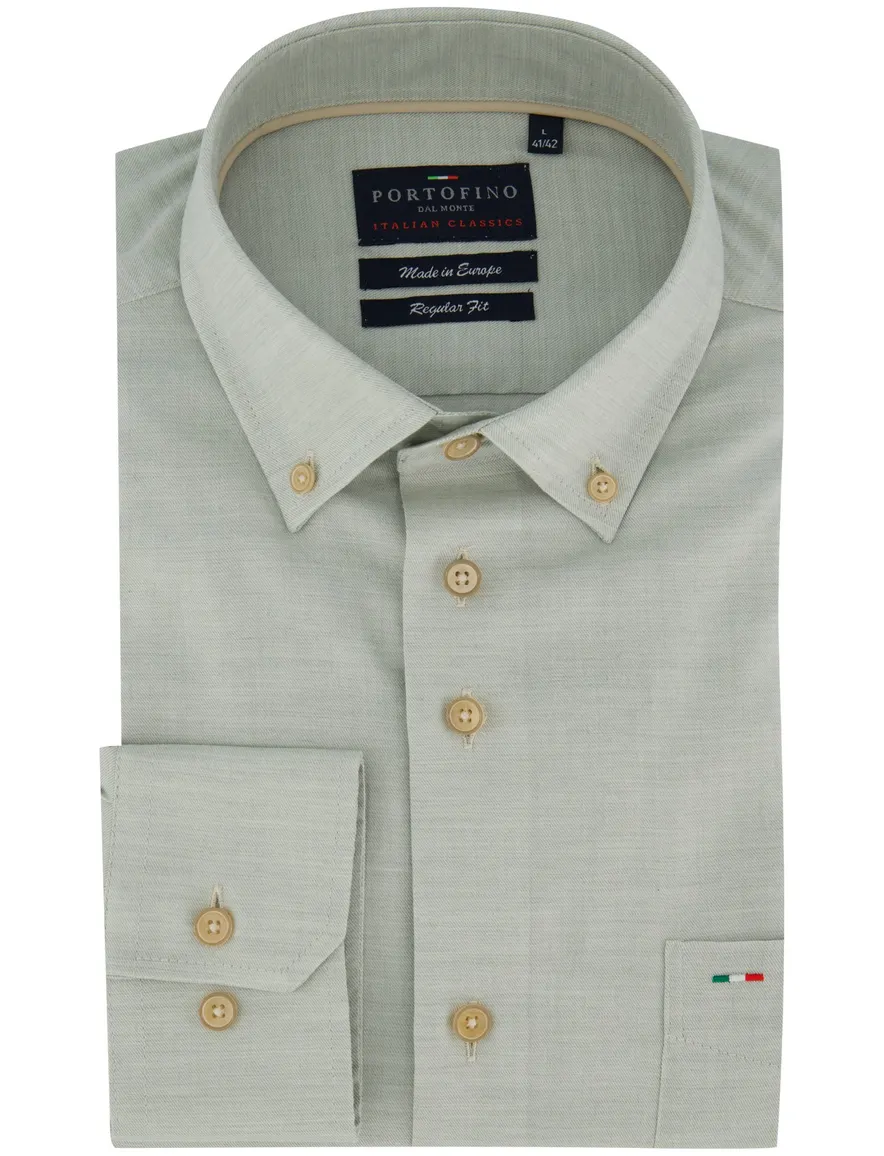 Portofino overhemd mintgroen