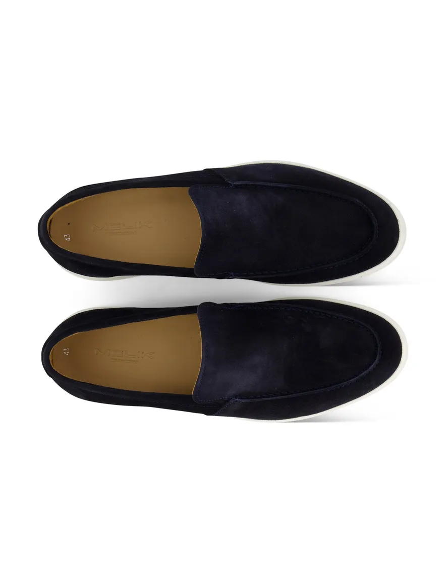 Melik loafers donkerblauw