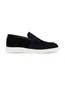 loafers Melik donkerblauw leer suede effen