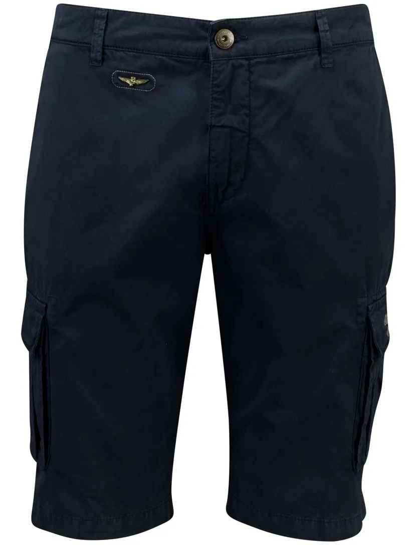 Korte broek Aeronautica Militare donkerblauw cargo