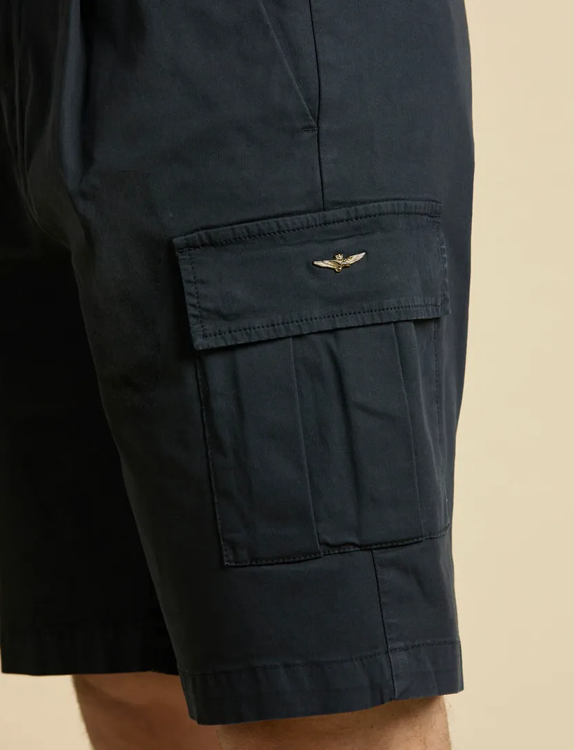 Korte broek Aeronautica Militare donkerblauw cargo