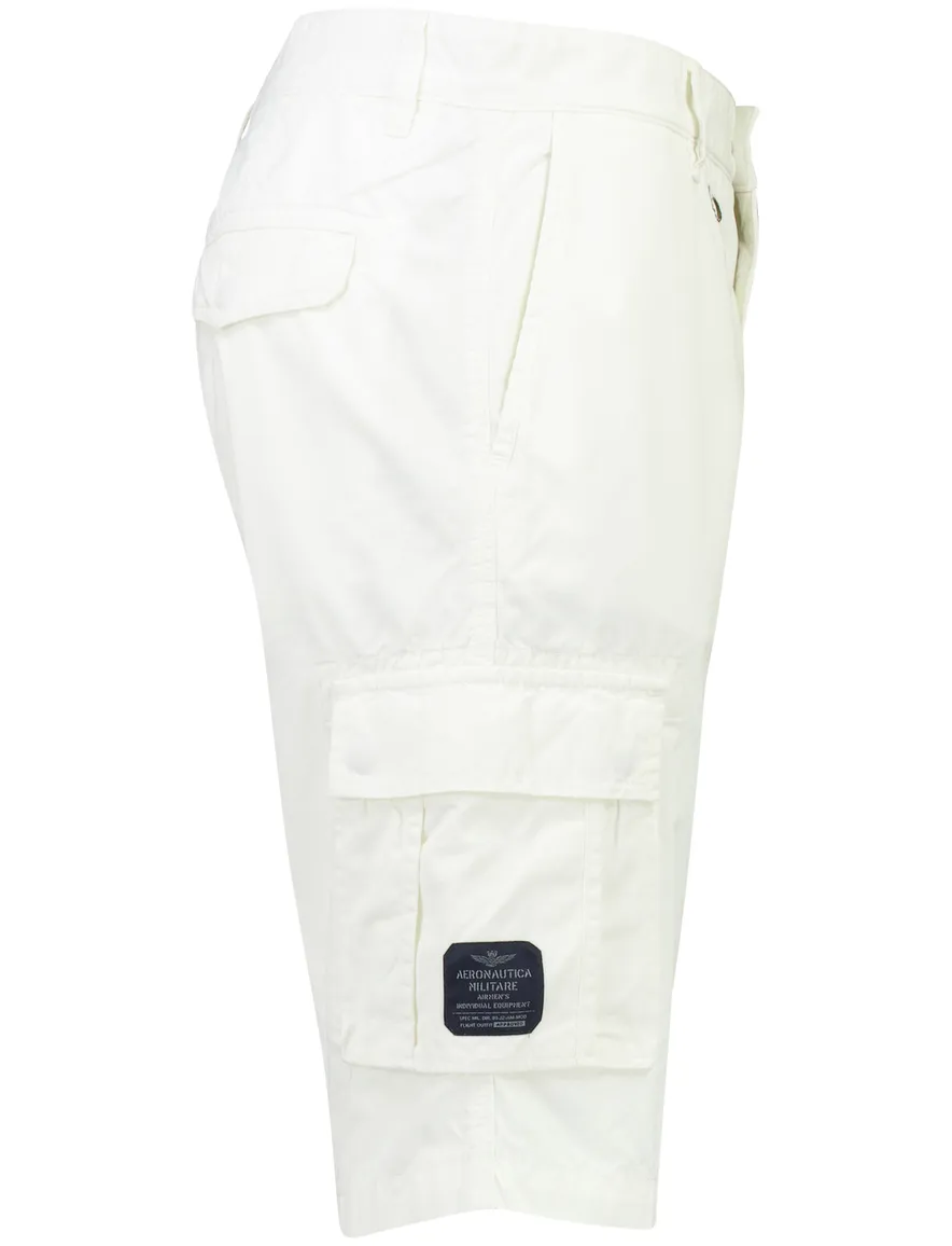 Aeronautica Militare bermuda cargo wit