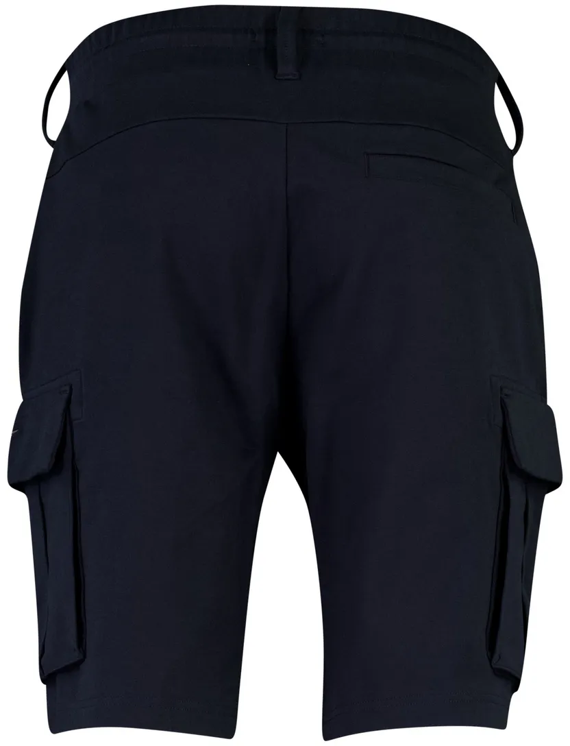 bermuda Aeronautica Militaire donkerblauw cargo normale fit