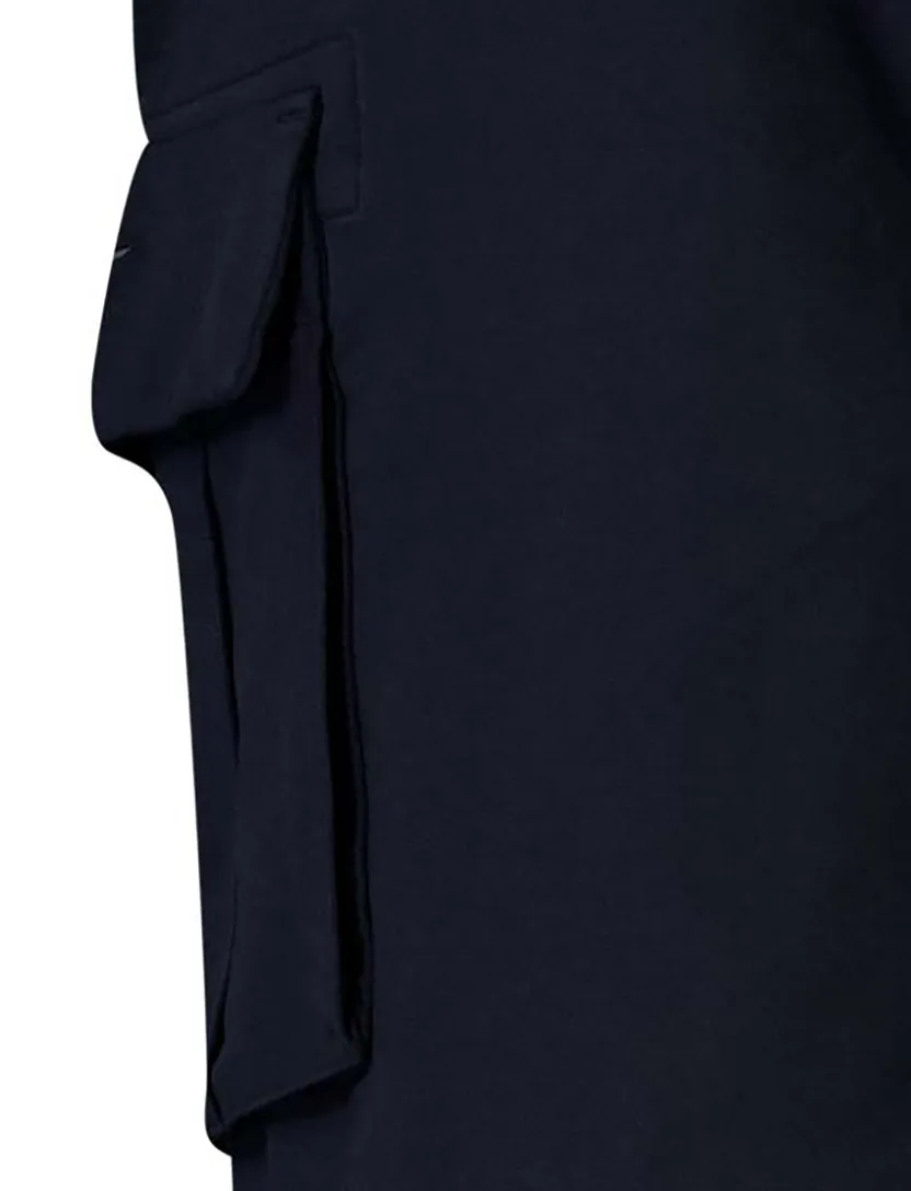 bermuda Aeronautica Militaire donkerblauw cargo normale fit