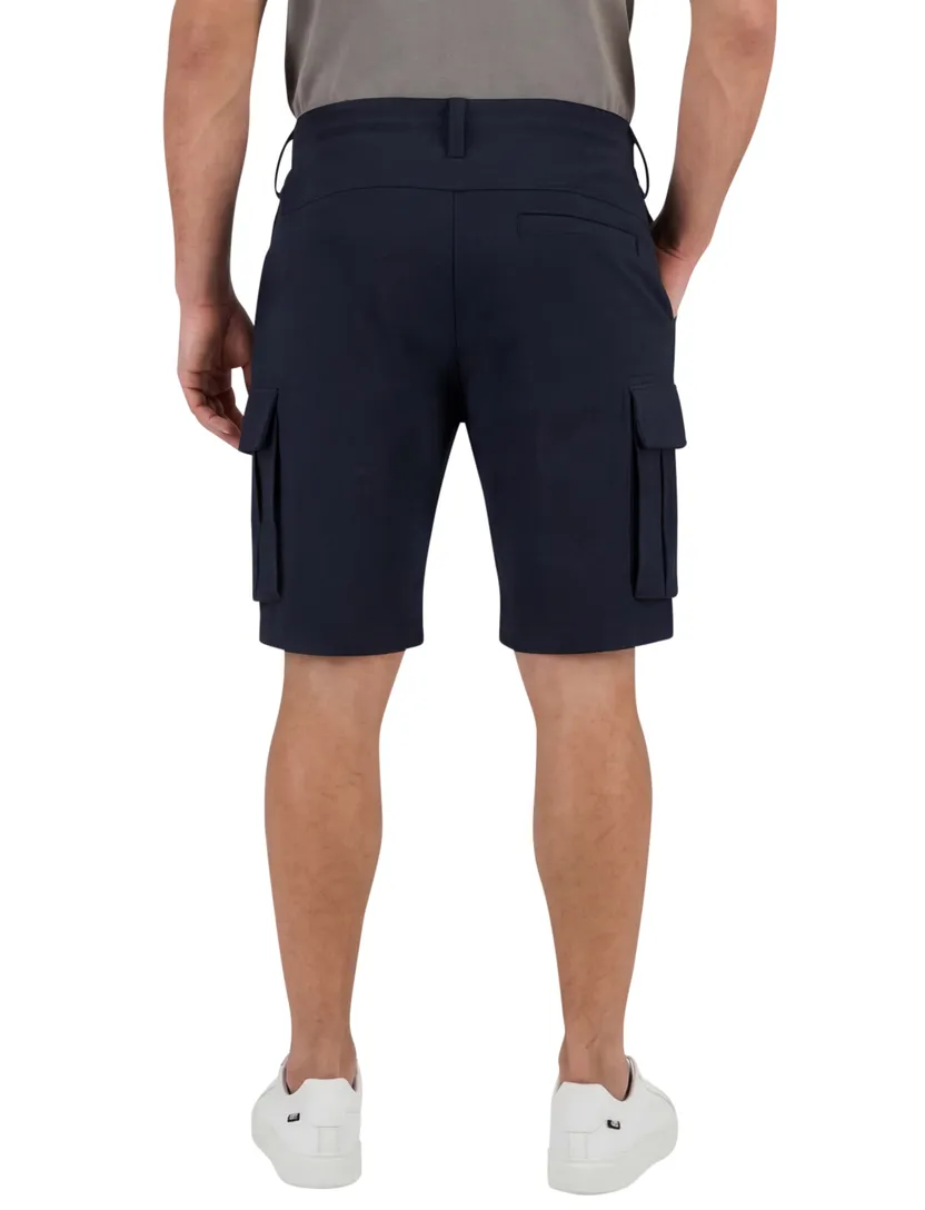 bermuda Aeronautica Militaire donkerblauw cargo normale fit