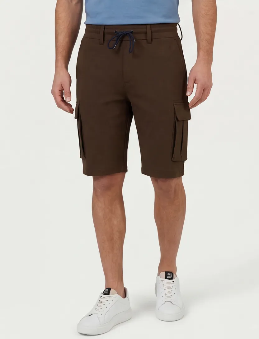 bermuda Aeronautica Militaire bruin normale fit cargo