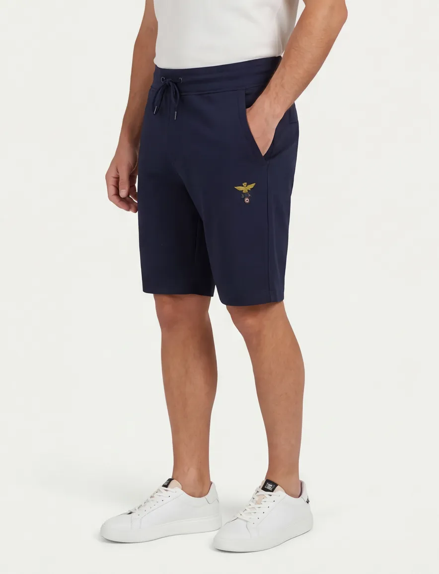 Aeronautica Militare Bermuda donkerblauw
