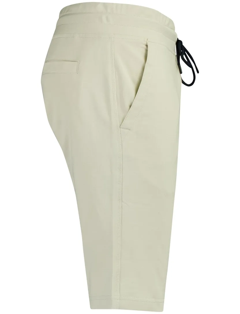 bermuda Aeronautica Militaire beige normale fit elastisch