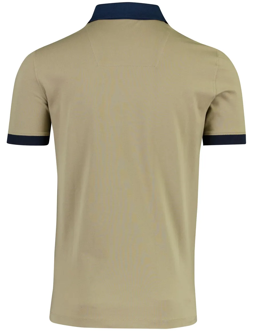 Aeronautica Militaire polo beige 3 knopen