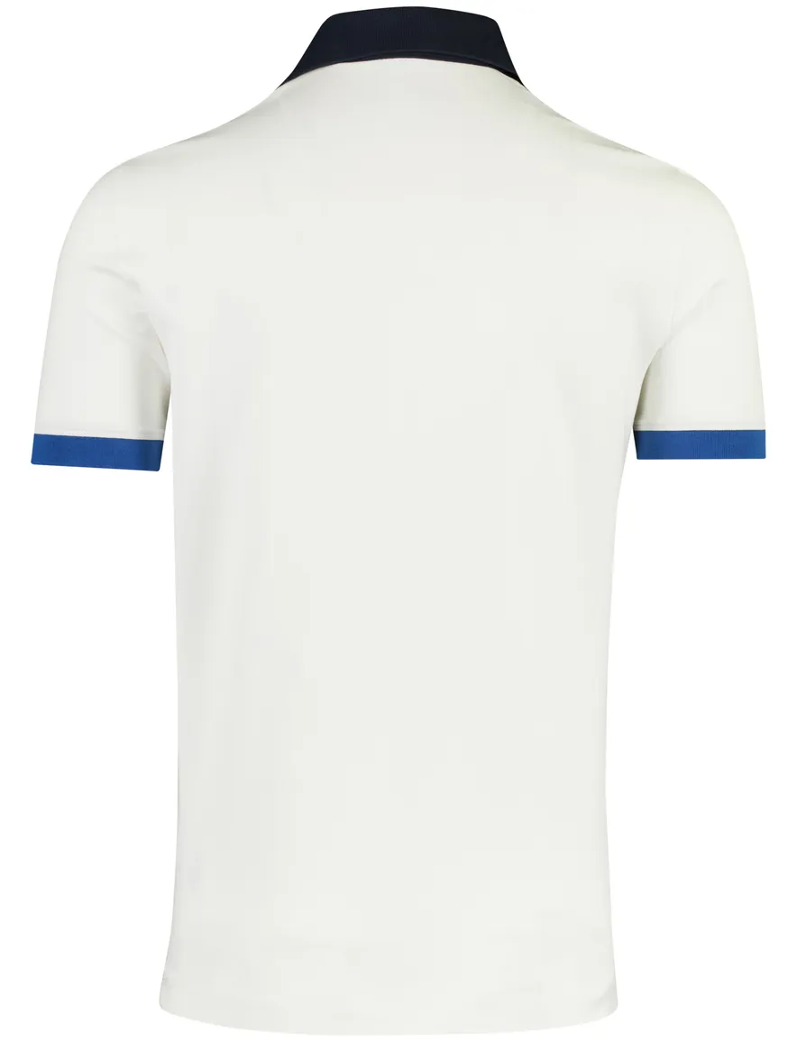 witte polo Aeronautica Militaire 3 knoops