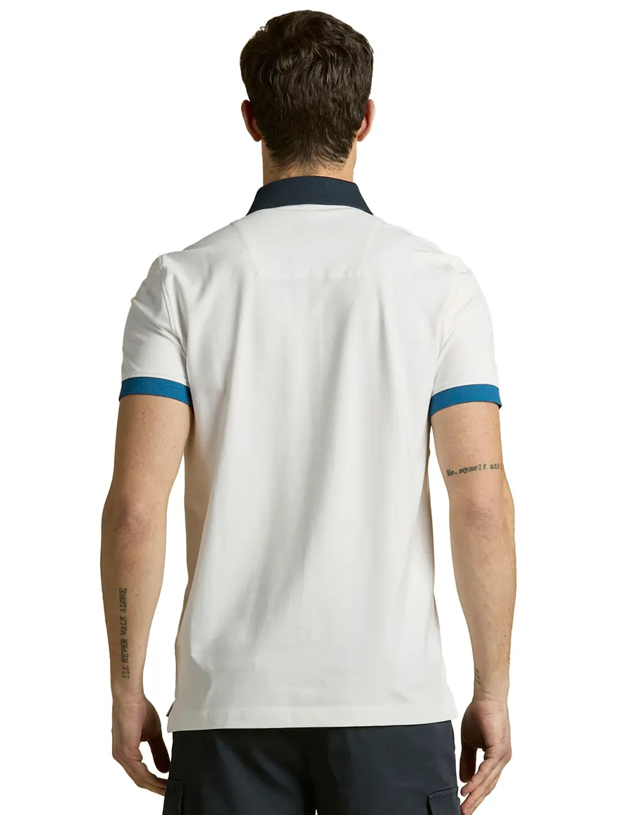 Aeronautica Militare polo ecru Regular Fit