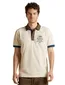 Creme poloshirt korte mouw Aeronautica Militaire
