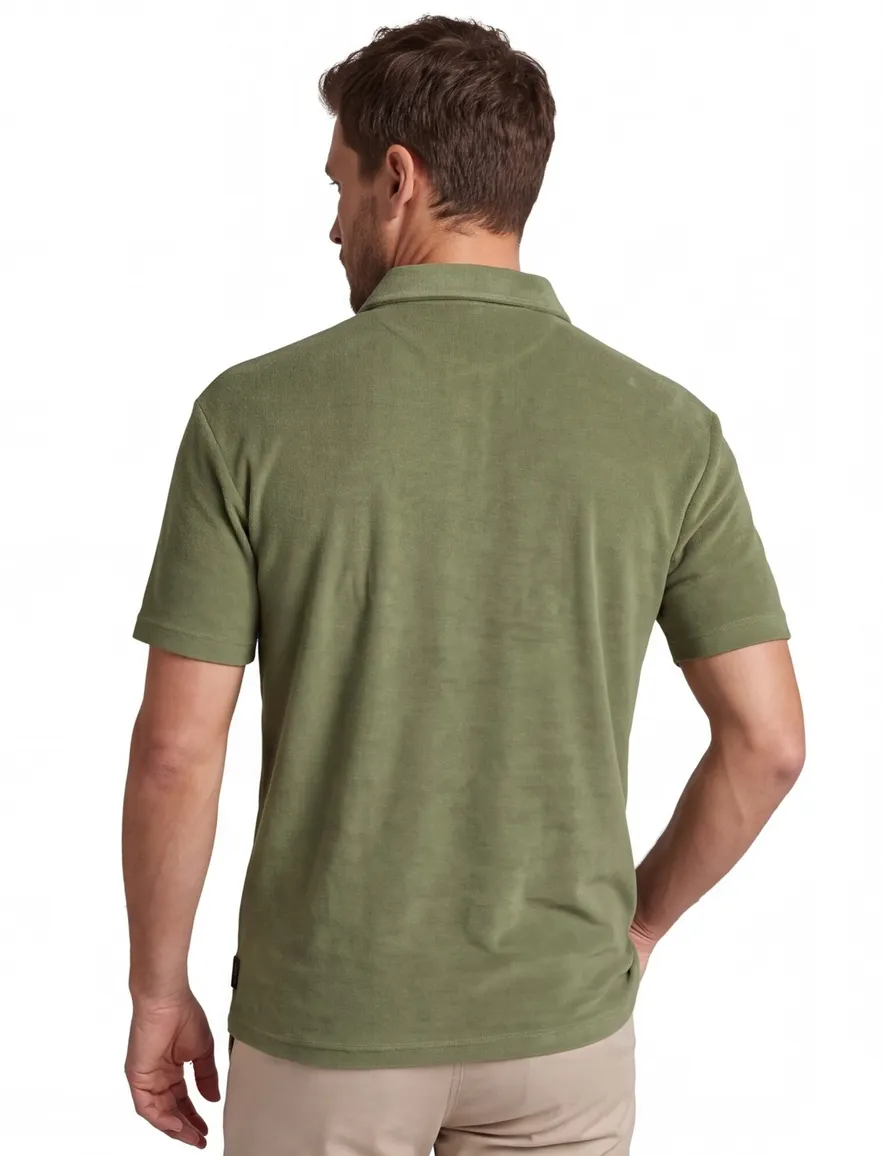 Aeronautica Militare Polo groen comfort fit