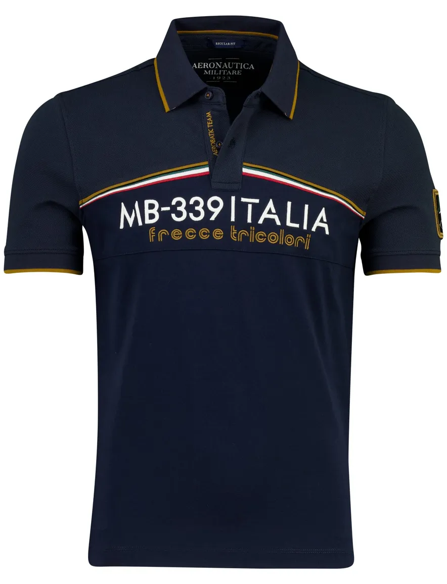 Aeronautica Militare polo donkerblaue italia