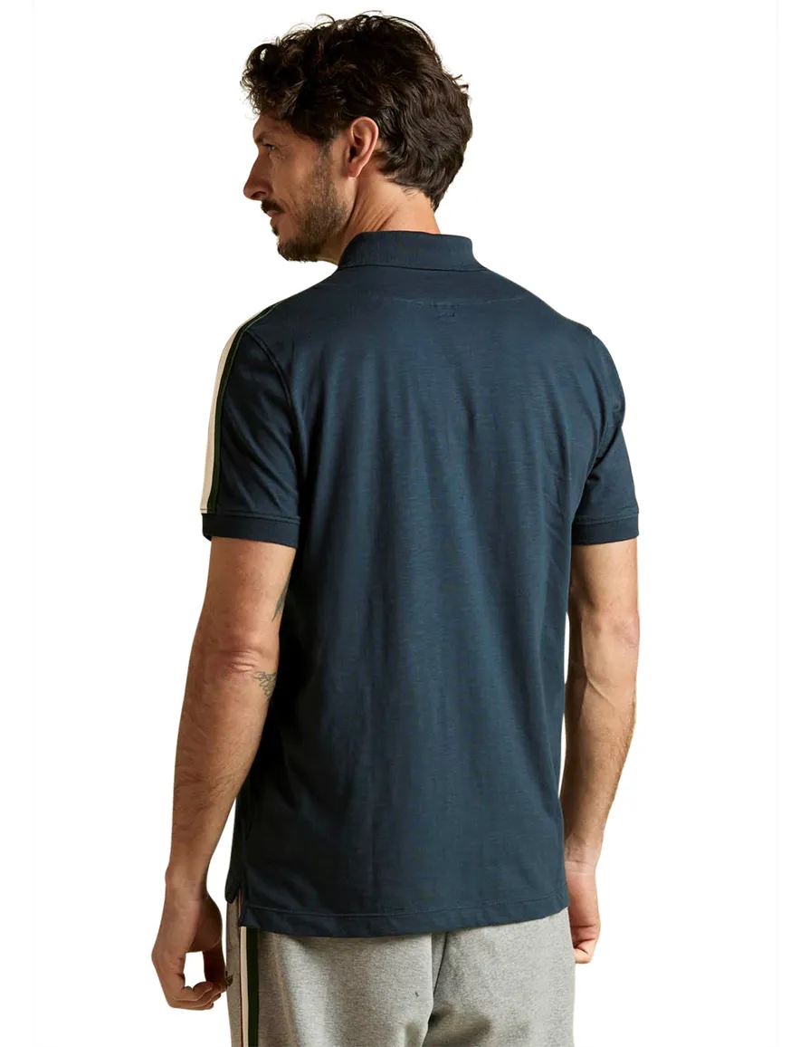 Aeronautica Militaire poloshirt regular fit logo op borst