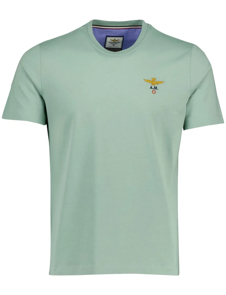 Aeronautica Militare T-shirt groen effen