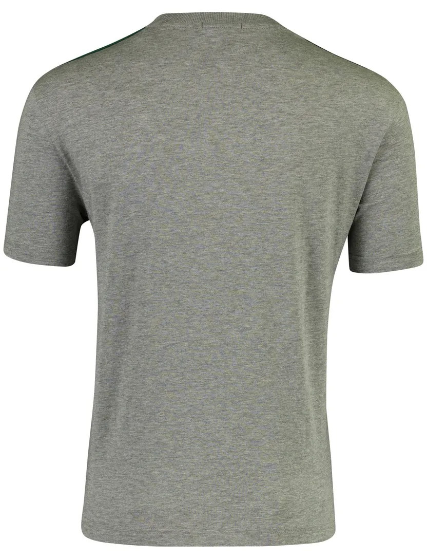 T-shirt Aeronautica Militaire comfort fit grijs opdruk