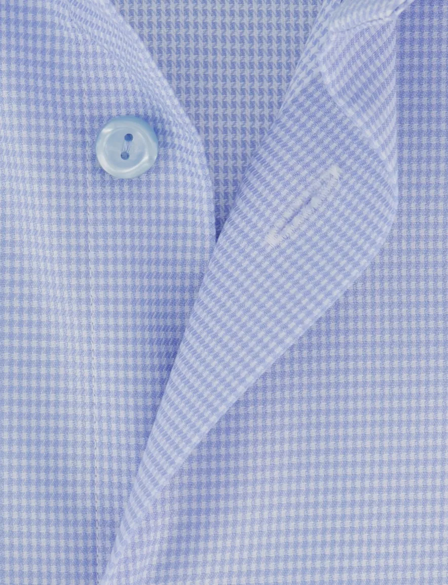 Eton Comtemporary Fit overhemd lichtblauw