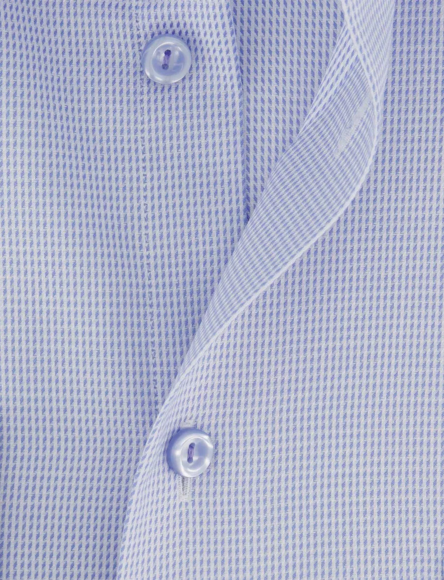 lichtblauw overhemd Eton Classic Fit