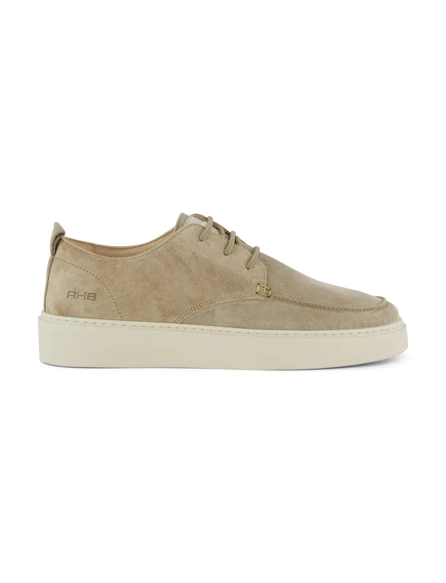 Rehab nette sneaker suede beige rubber zool