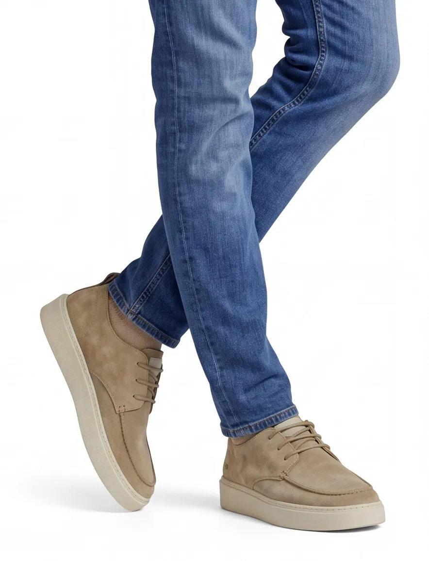 Rehab sneakers taupe suede