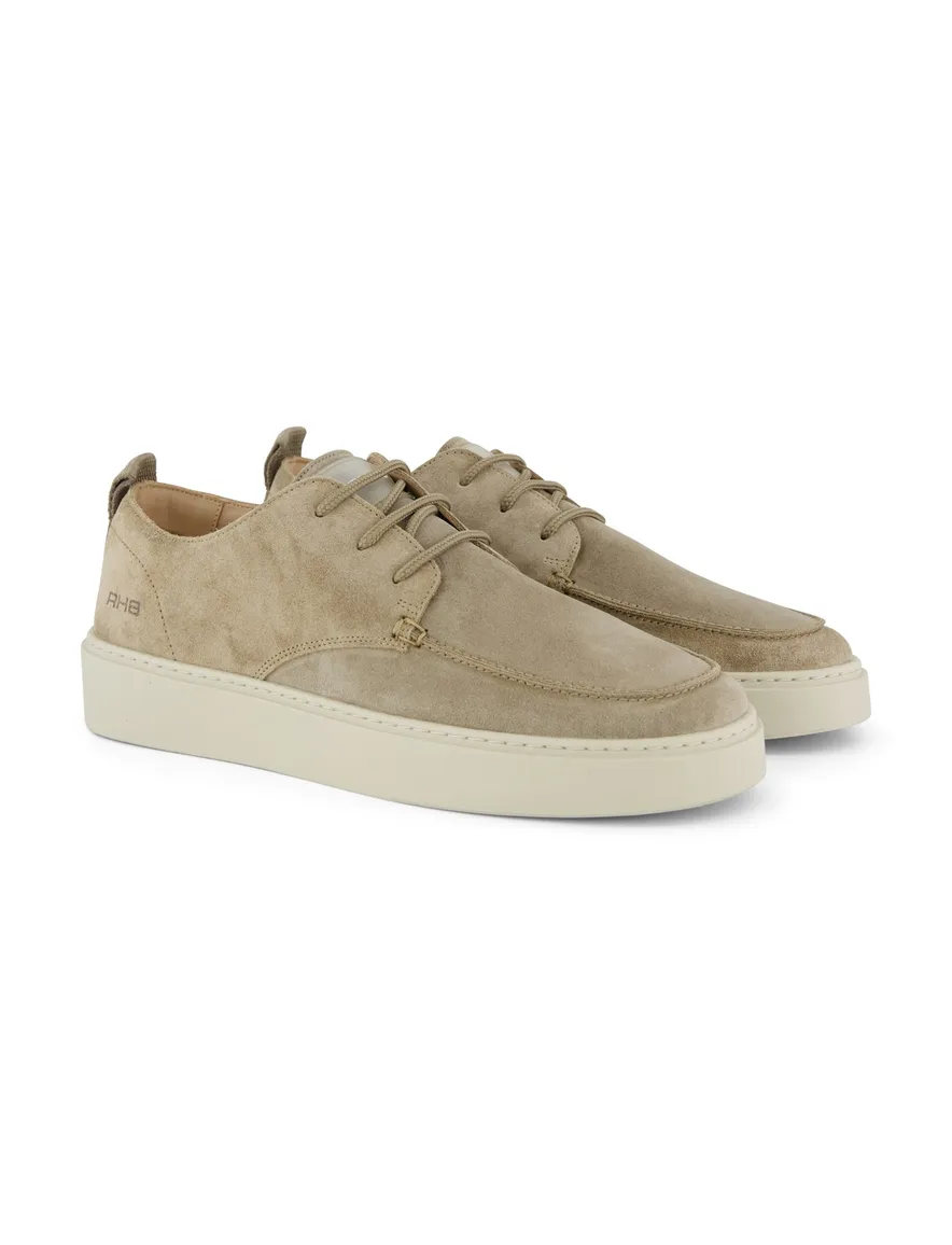Rehab nette sneaker suede beige rubber zool