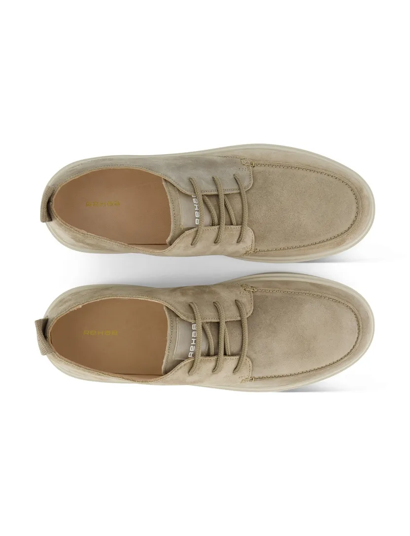 Beige sneaker Rehab vetersluiting