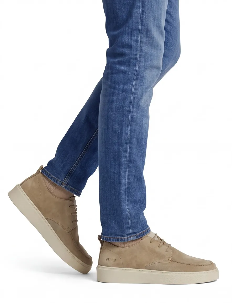 Rehab sneakers taupe suede