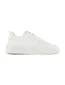 Rehab sneaker wit glad leer met rubbere zool
