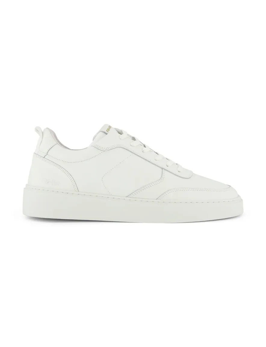 Rehab sneakers wit leer