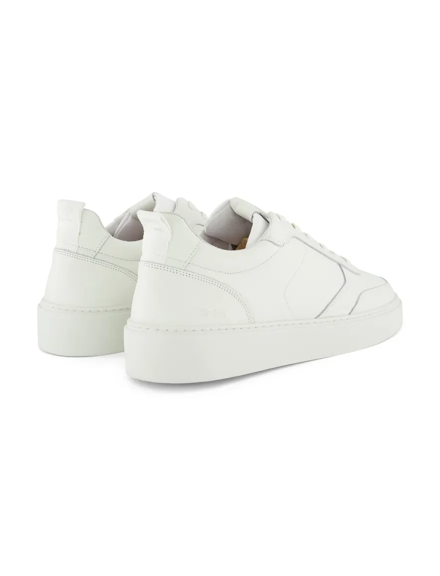 Rehab sneakers wit leer