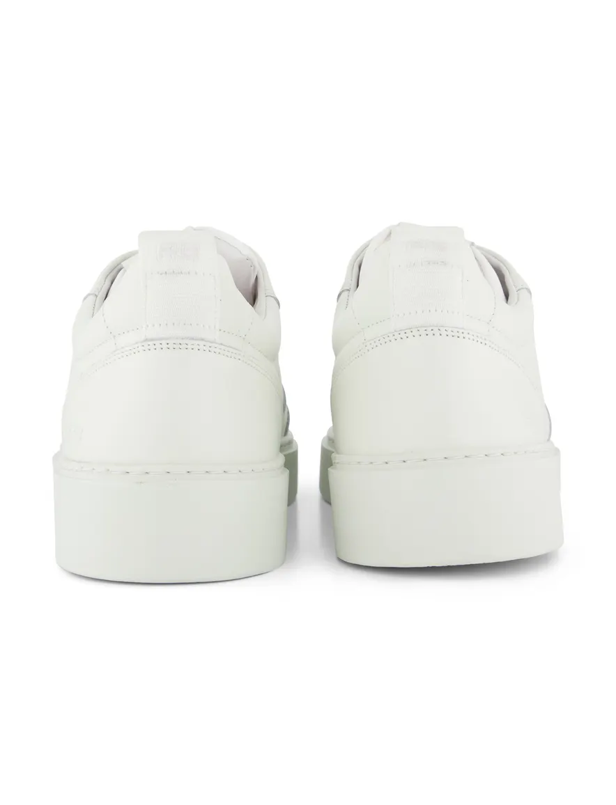 Rehab sneakers wit leer