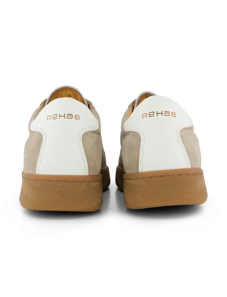 Rehab sneakers beige suede