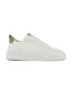 Sneaker wit Rehab leer