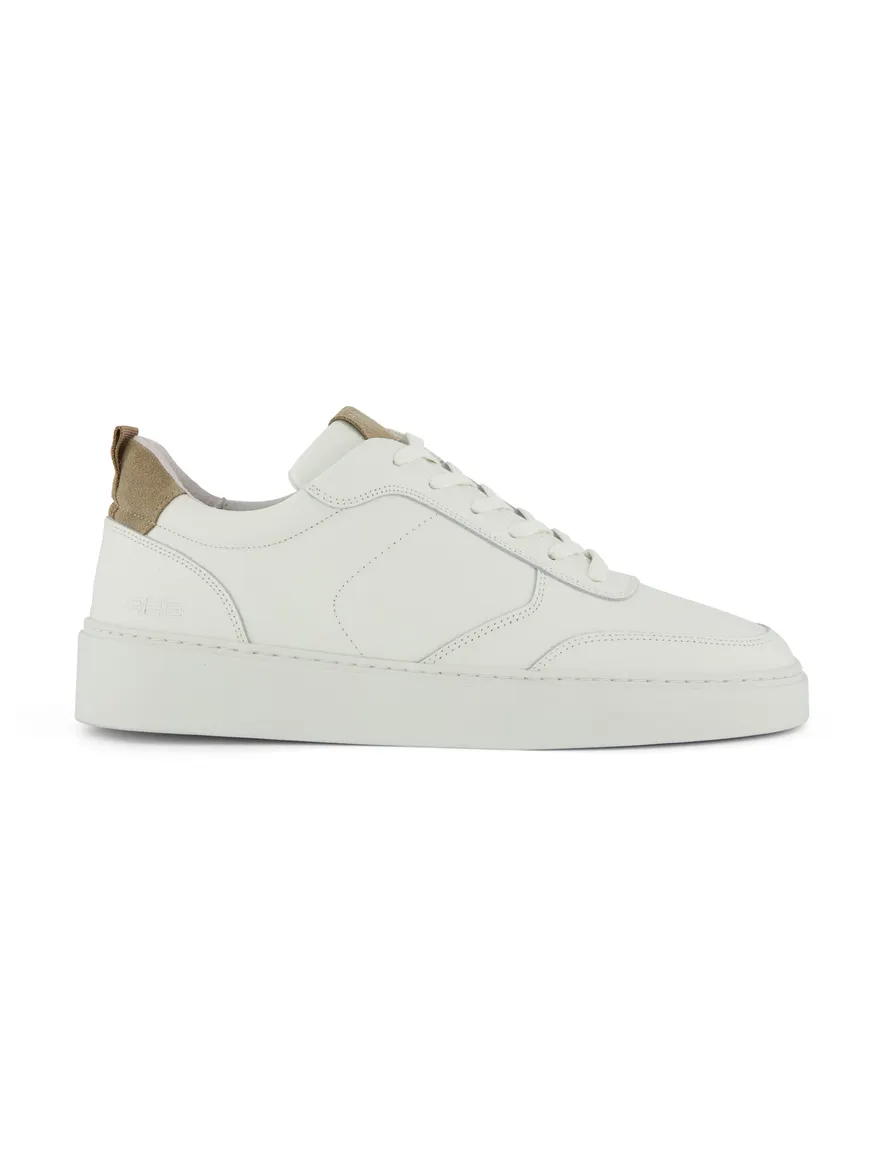 Rehab sneakers wit leer