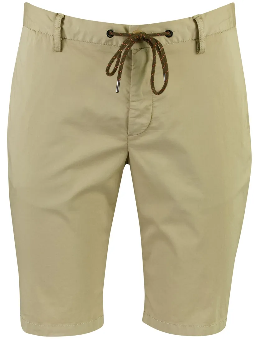 bermuda Alberto Jump beige slim fit elastische band