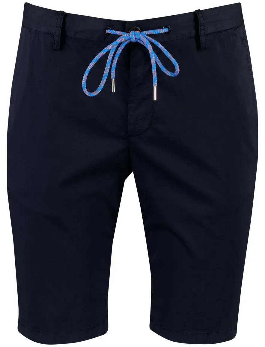 Alberto Jump Bermuda donkerblauw katoen