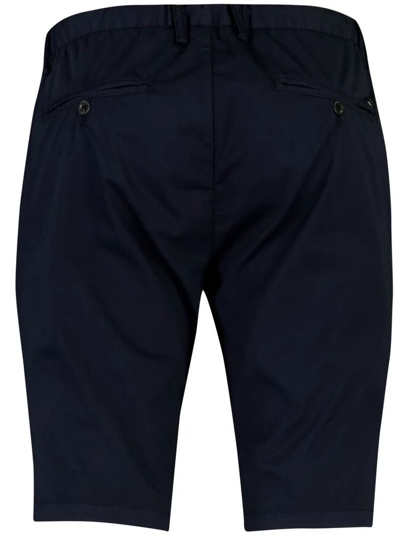 bermuda Alberto Jump slim fit donkerblauw