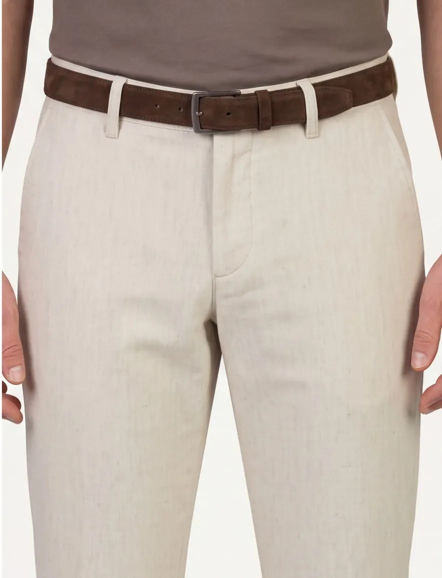 Alberto Pantalon chino nature