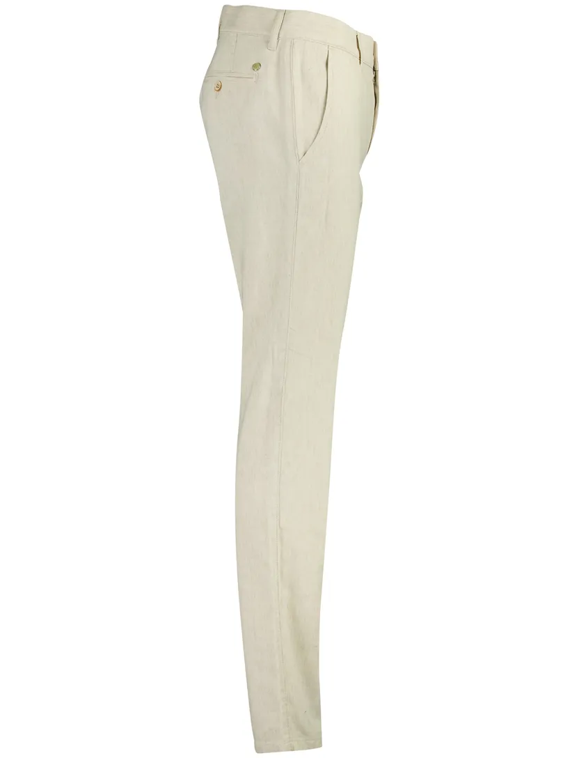 Chino broeken Alberto creme normale fit