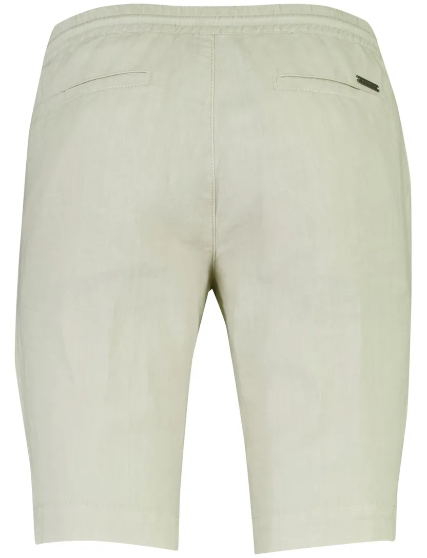 bermuda Alberto House beige normale fit linnen
