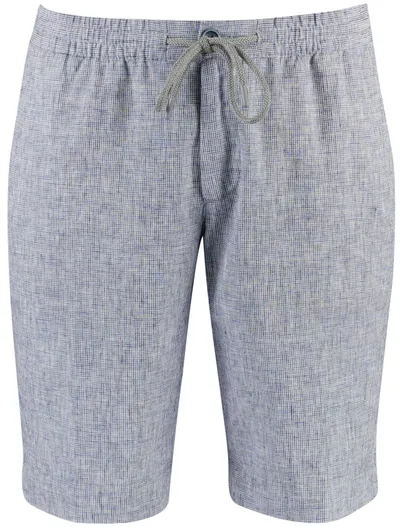Alberto Shorts Alberto gruit blauw linnen