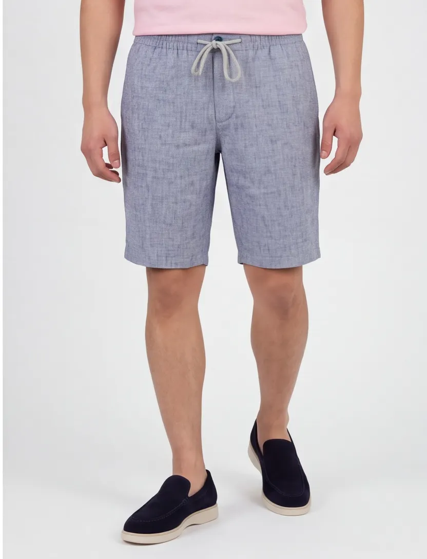 Alberto shorts gruit blauw elastische band