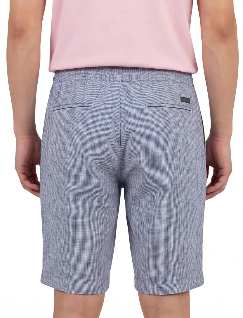 Alberto shorts gruit blauw elastische band