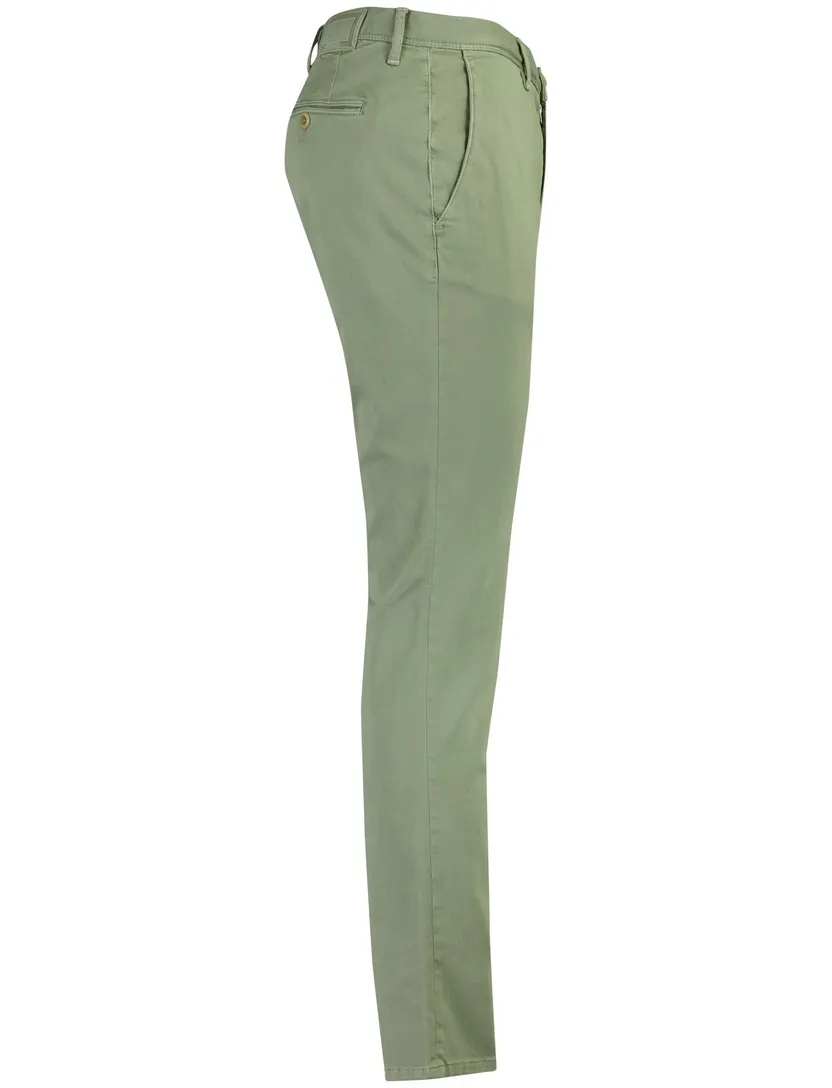 pantalon Alberto Rob chino slim fit groen